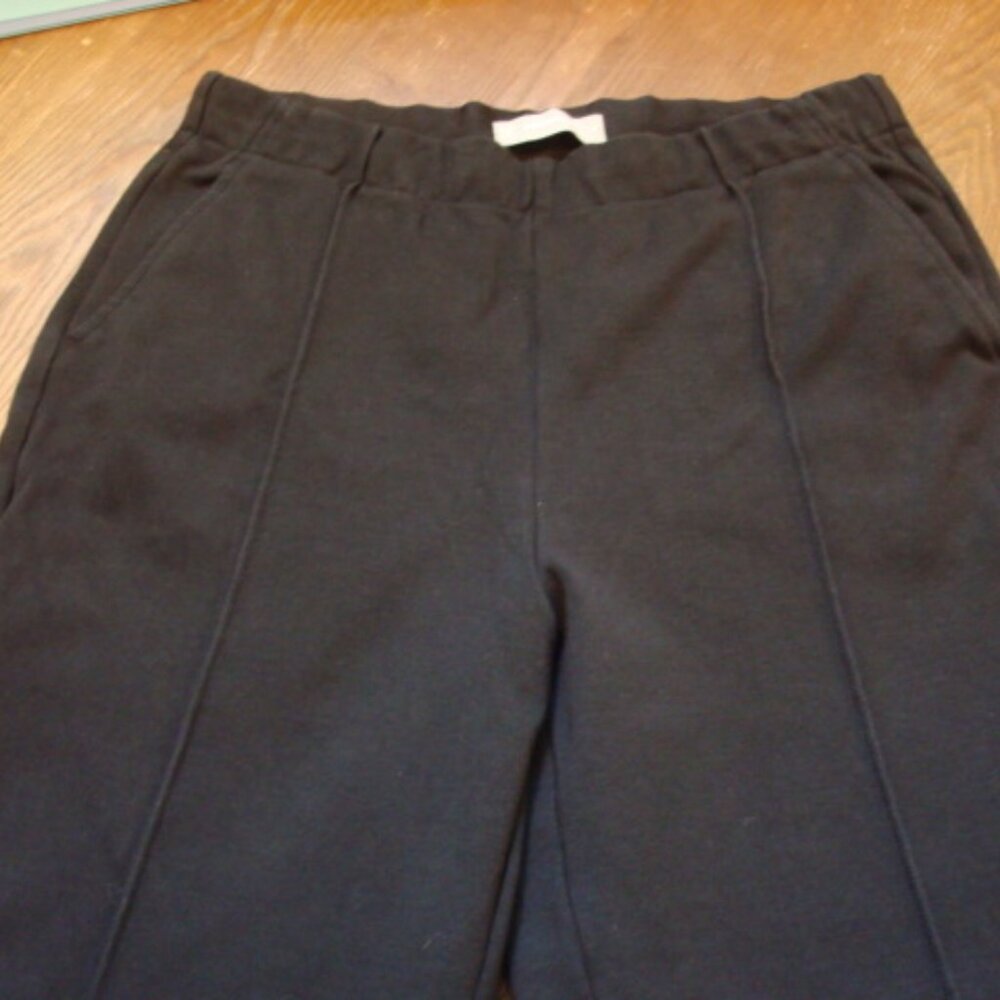 Everlane M 8/10 thick jersey pants Black Trouser / Jogger